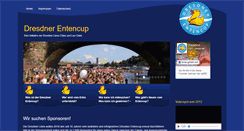 Desktop Screenshot of dresdner-entencup.de