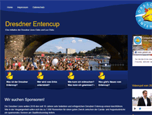 Tablet Screenshot of dresdner-entencup.de